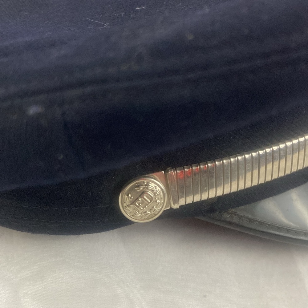 Vintage Fire Department Firefighter Dress Hat Cap 6 7/8 - Picture 5 of 9